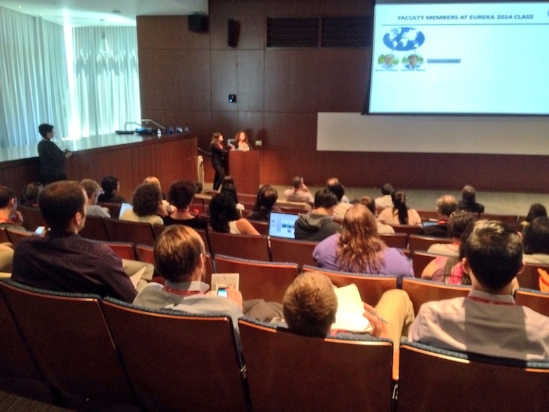 Audience at the AMC2014 meeting